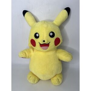 Large Pokemon Pikachu Build A Bear Workshop Yellow Plush Stuffed Toy 16"